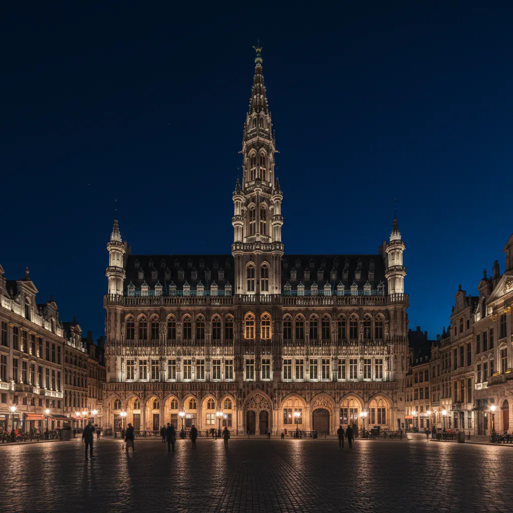 Grote Markt Brussel stadhuis